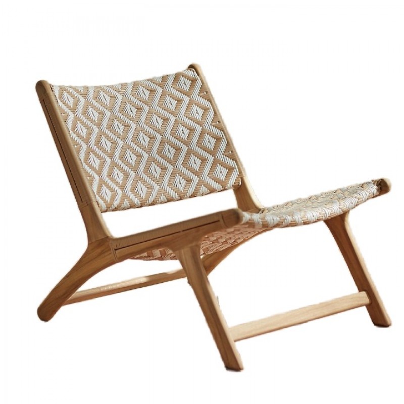 Courtyard garden wicker chair