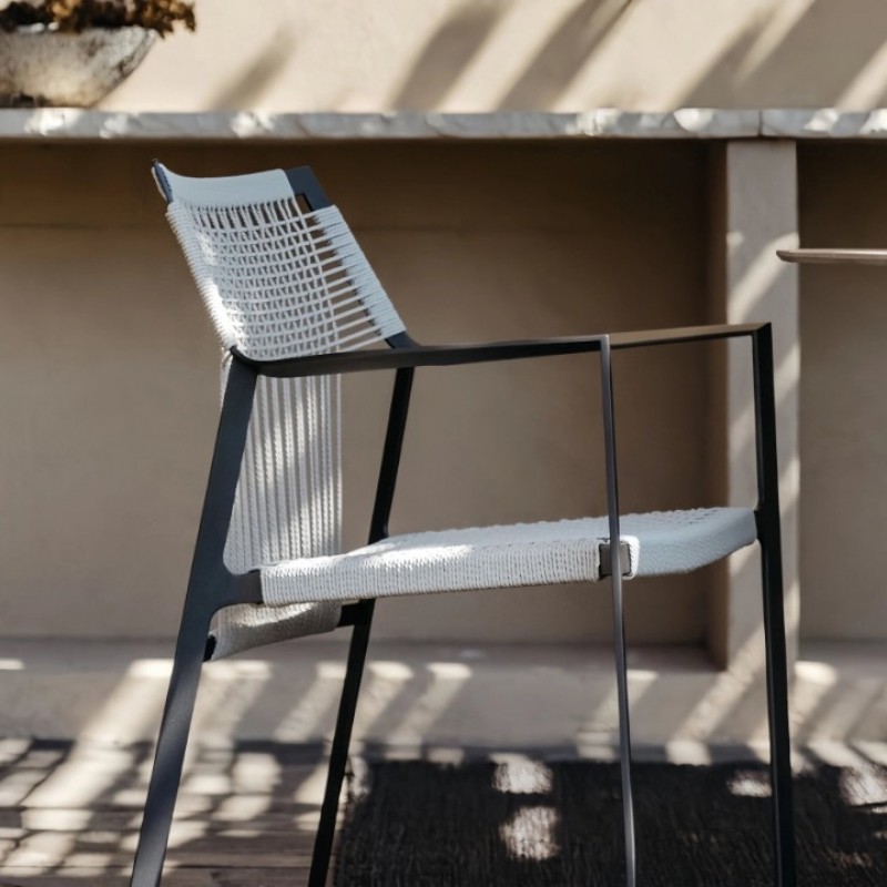 Outdoor balcony garden vine chair
