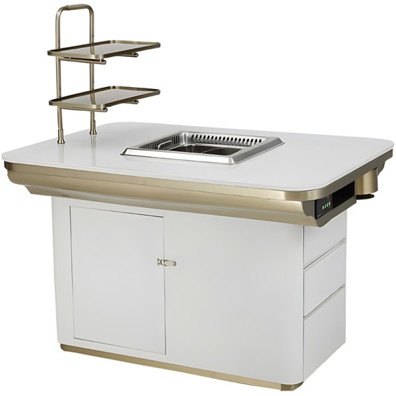 Marble countertop intelligent smokeless purificati...