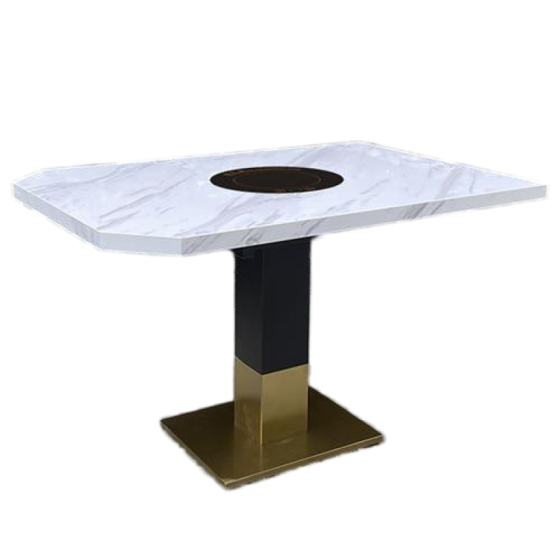 Stylish and simple marble hot pot induction cooker...