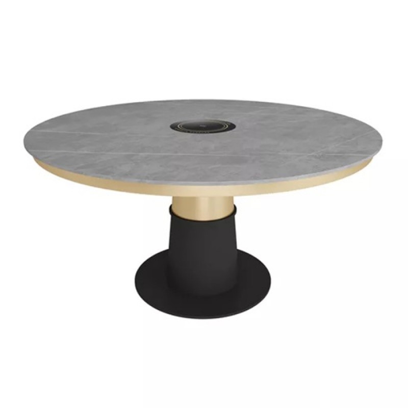 High-end hot pot restaurant marble dining hot pot table
