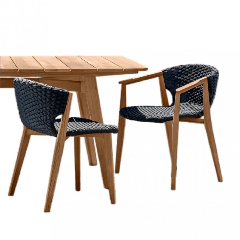 Outdoor balcony vine chair