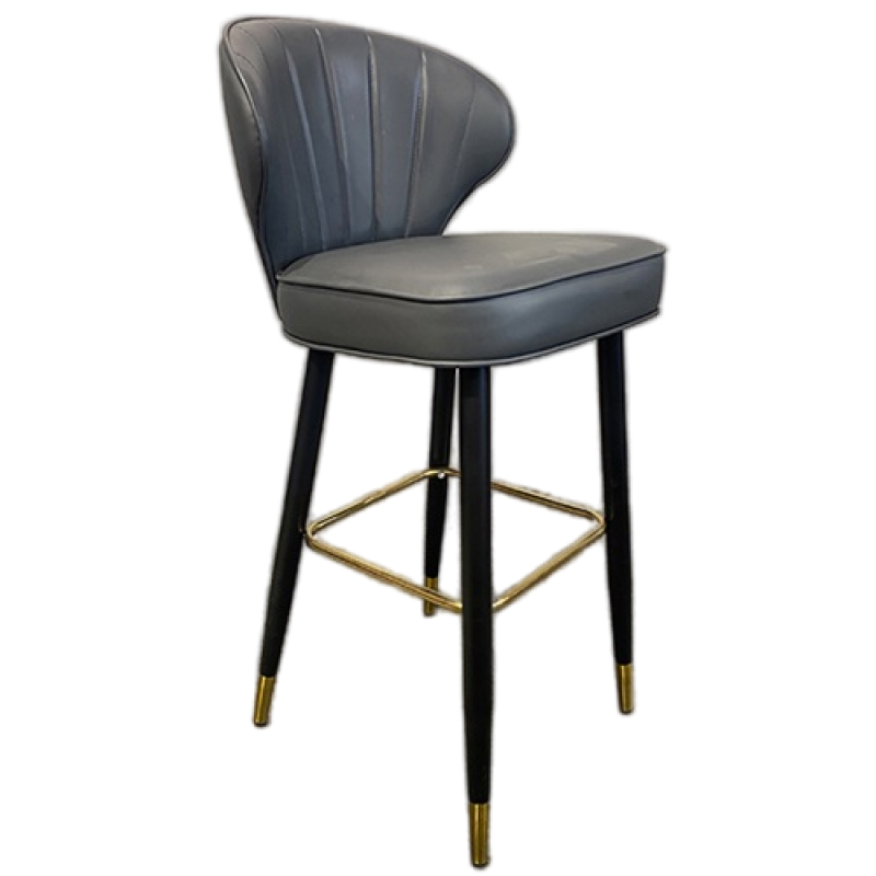 Cafe Modern Light Luxury Stainless Steel Chair