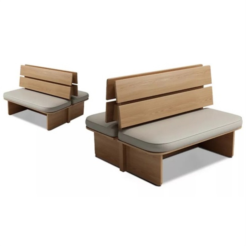 Hot Pot Barbecue Catering Store Fashion Card Sofa