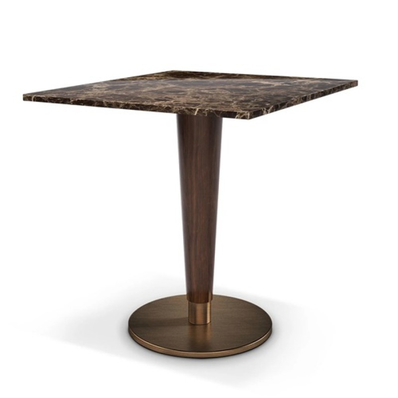 American marble solid wood light luxury coffee tab...