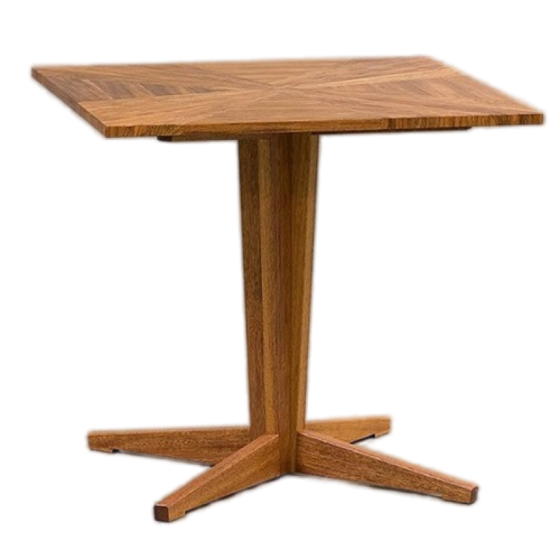 High-end solid wood dining table for western resta...