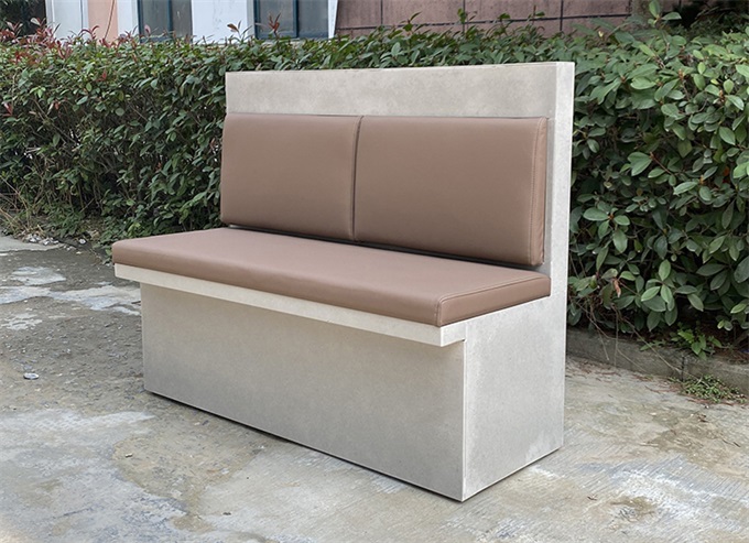 Fast food restaurant fashion dual card seat