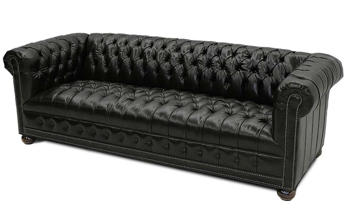 High -end club American leather light luxury sofa