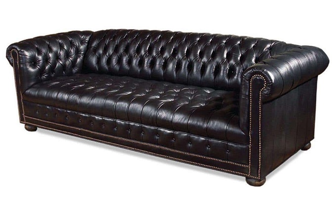 High -end club American leather light luxury sofa