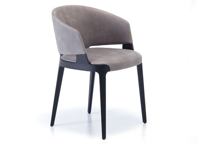 High -end Western Restaurant Western European Modern solid wood back chair