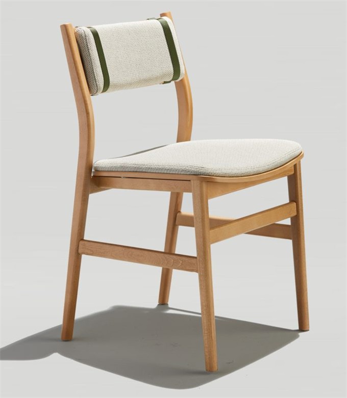 Place Casual Nordic fashion solid wood fabric soft bag chair