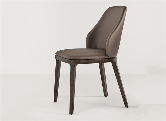 Coffee House Wood and Simple Nordic Back Chair