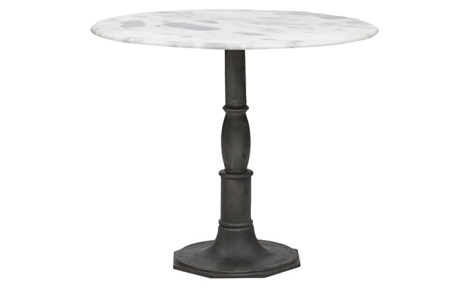 French luxury fashionable marble dining table for Western restaurant