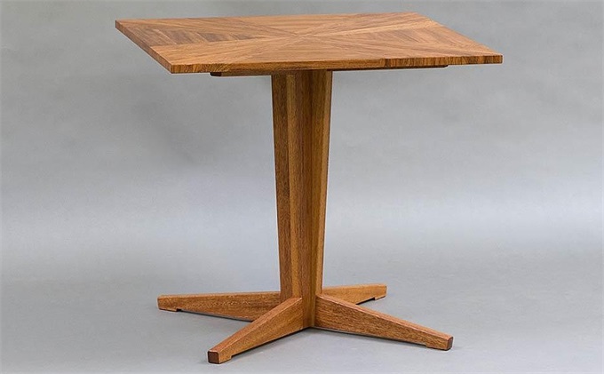 High-end solid wood dining table for western restaurant